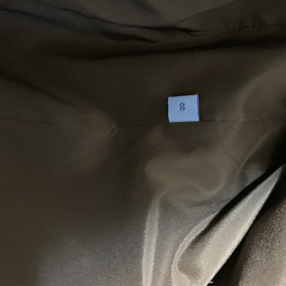 Doncaster Sport Blazer Jacket Retro City VTG Blue Green Brown Velour Collar Sz 8 - Picture 8 of 8